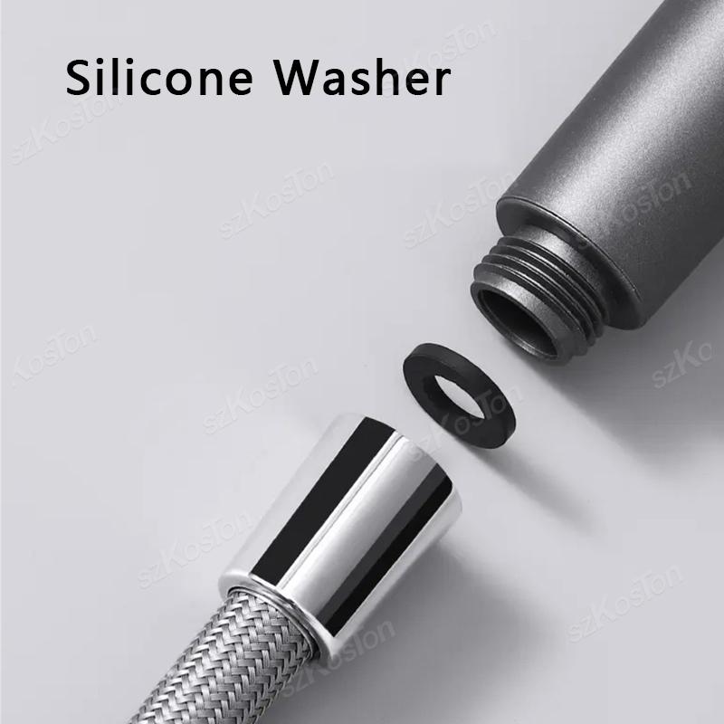 Mangueira de chuveiro de nylon, alta pressão, flexível, suave, 1.5/2.0 metros, flexível, portátil, anti-enrolamento, gi/2, tubo universal