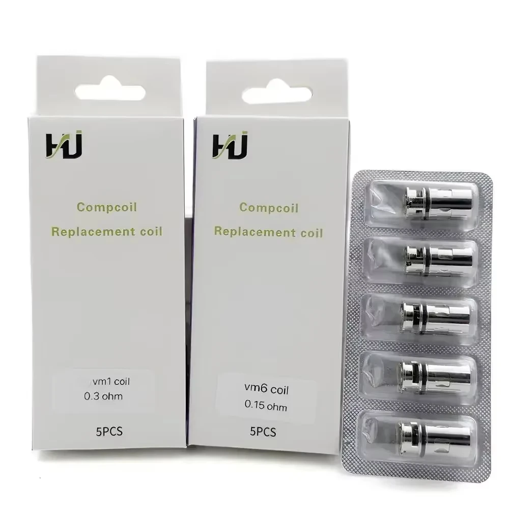 HJS 5 TEILE/SCHACHTEL VM1 VM3 VM4 VM5 VM6 0,3 Ohm 0,15 Ohm Mesh Spulen für PNP Spule Pod VINCI Drag X S Mod Argus Vsuit Kit