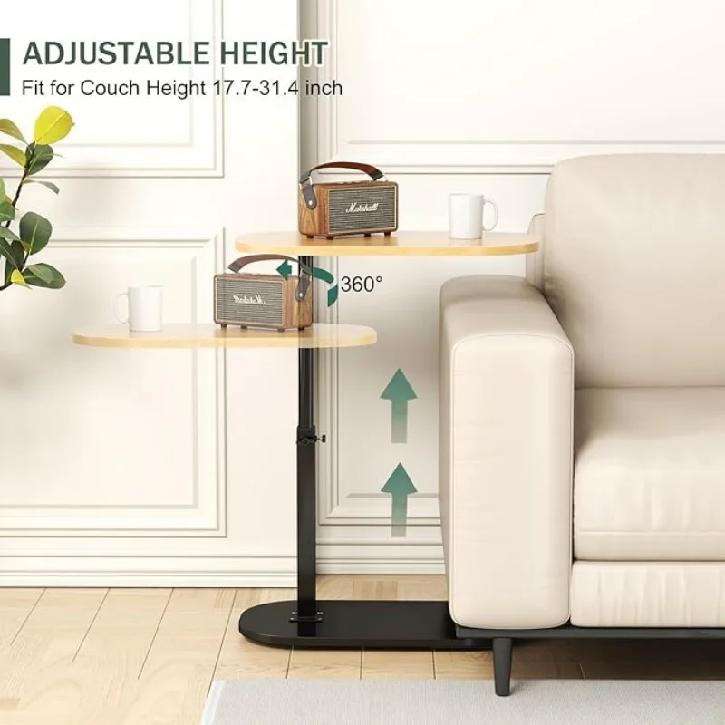 Multifunctional Lift Computer Desk Foldable Bedside Table Adjustable Laptop Workstation for Small Space Home Office Tea table