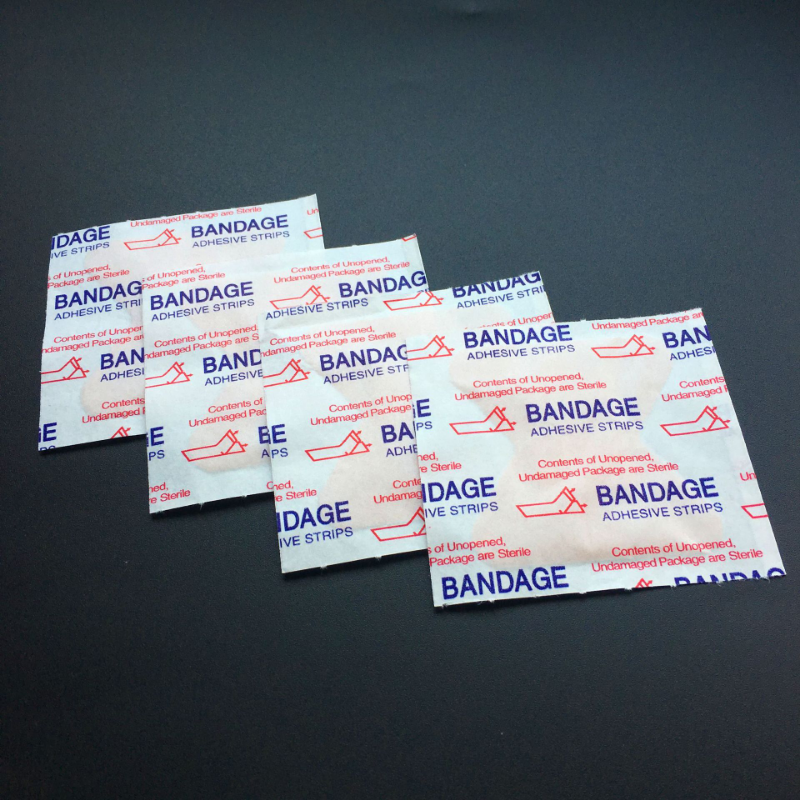 50 sztuk/zestaw opatrunek na opatrunek PE kolor skóry rana plaster ochronny plastry Outdoor Sports Travel bandaże samoprzylepne
