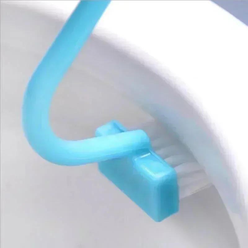 1/2/3PCS Gebogene Wc Pinsel Langen Griff Wc Reinigung Pinsel Haushalt Tiefen Reinigung Werkzeuge Bad Zubehör