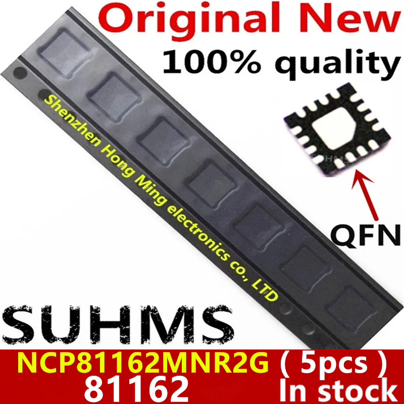 (5–10 Stück) 100 % neu NCP81162MNR2G NCP81162 81162 QFN-16