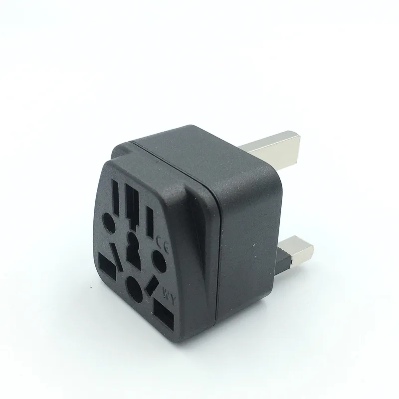 Adaptador de tomada de viagem do reino unido, tomada de conversão multitipo para grã-bretanha, singapura, malásia, conversor de energia