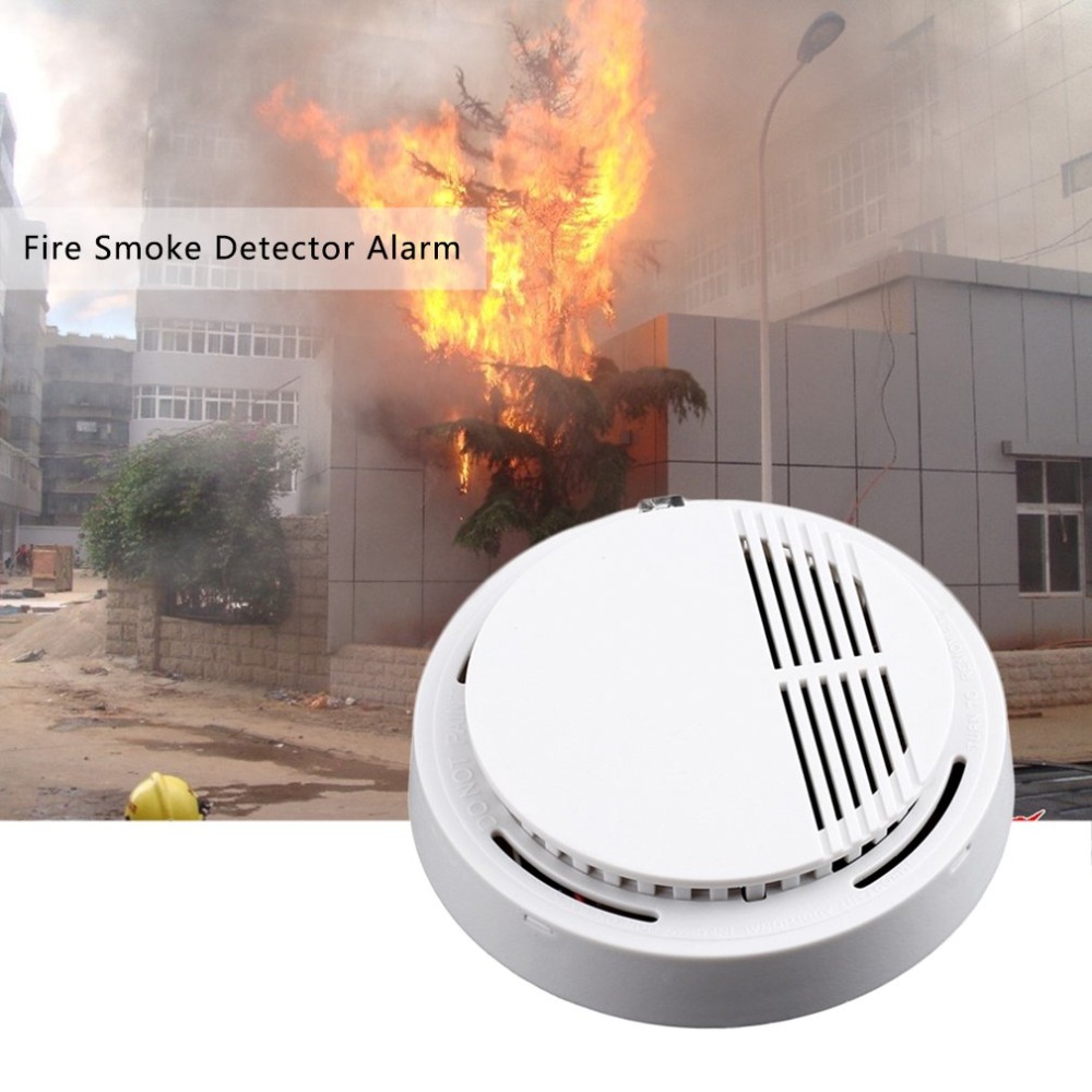 Detector de fumaça combinação de alarme de incêndio sistema de segurança em casa bombeiros combinação alarme de fumaça proteção contra incêndio