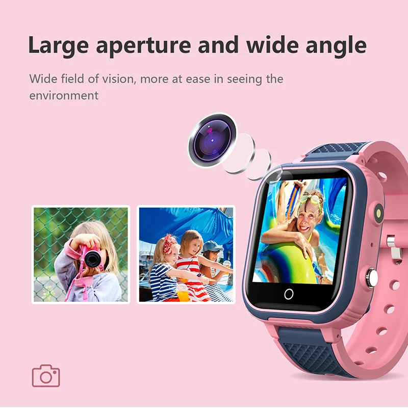 Kids 4G Smart Horloge LT21 4GB GPS WIFI Video-oproep IP67 Waterdichte Kind Smartwatch Camera Monitor Tracker locatie Telefoon Horloge