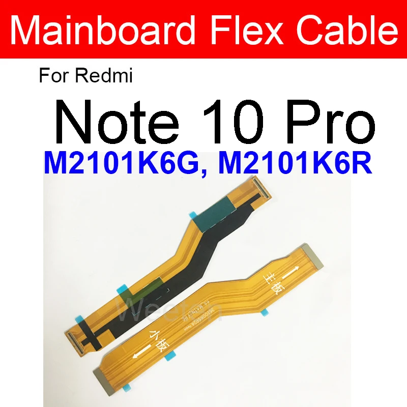 Màn Hình LCD Bo Mạch Chủ Kết Nối Cáp Mềm Cho Xiaomi Redmi Note 10 Note 10S Note 10 Pro Max 5G Mainboard màn Hình LCD Hiển Thị Kết Nối Ruy Băng