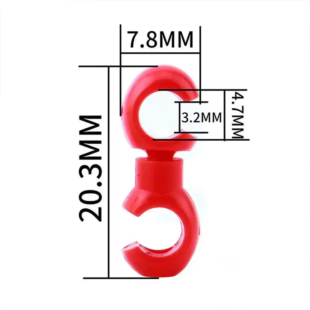Rotatable MTB Brake Cable Clips - Bike Shift Gear Cable Buckles, Guide Line Clips for Smooth Cycling and Enhanced Performance