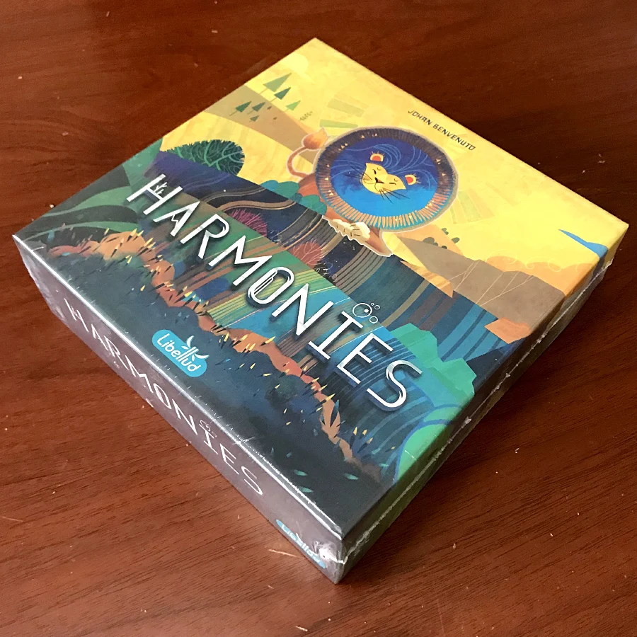 Harmônias - Jogos de Tabuleiro - Criação de Paisagens e Habitats para Animais - Estratégia e Criatividade - Para maiores de 10 anos