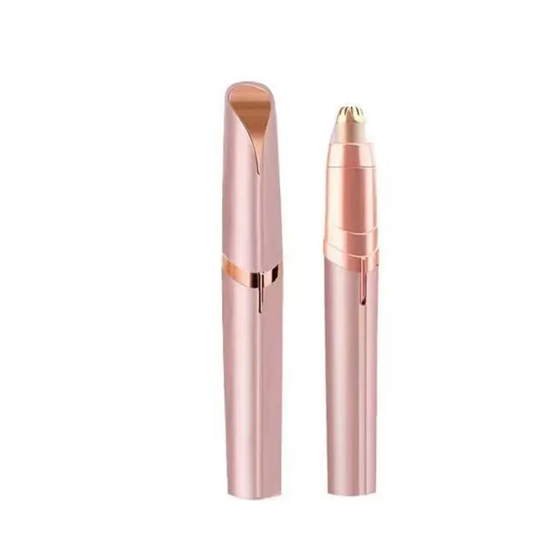 Cuchillo eléctrico de corte de cejas para mujer, mini máquina de afeitar de corte automático de cejas