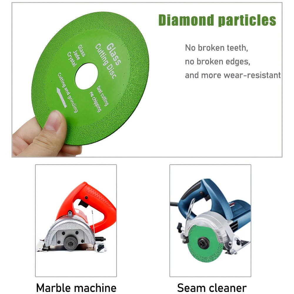 1pc 100/115/125mm Diamant Glas Schneiden Klinge Dünne Sägeblatt Langlebig Stein Trennscheibe Für keramik Glas Jade Fliesen Marmor