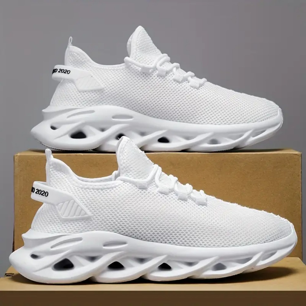 Mannen Casual Sportschoenen Ademende Lichtgewicht Sneakers Outdoor Mesh Zwarte Loopschoenen Atletische Jogging Tenis Wandelschoenen