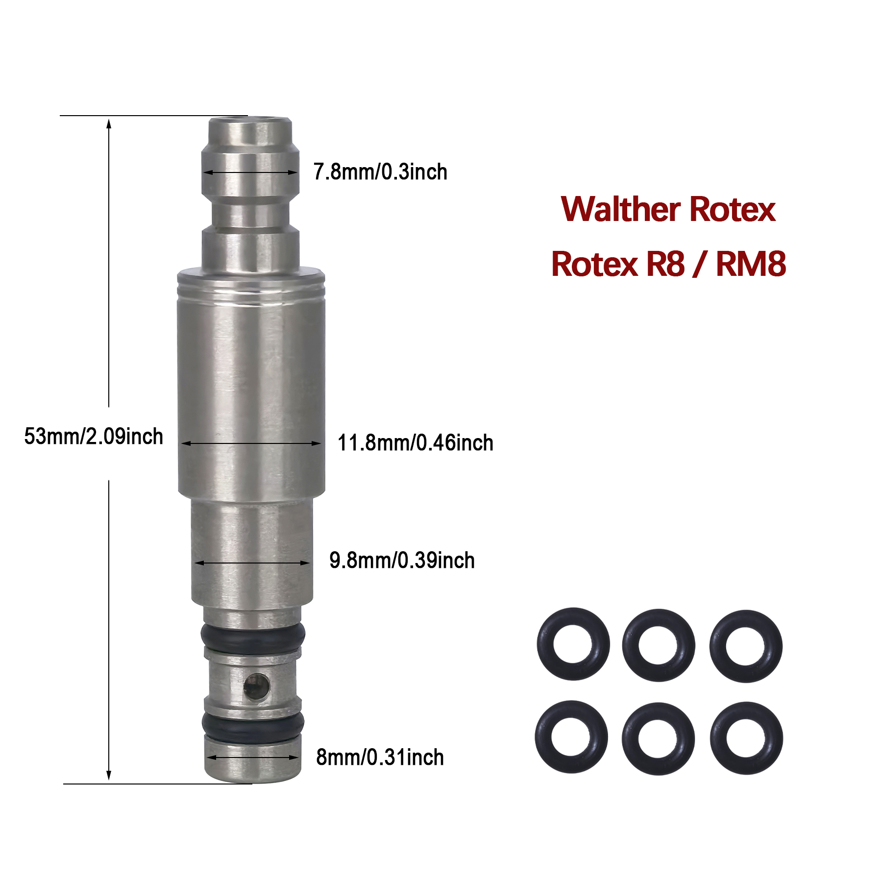 Sonda di ricarica per riempimento aria per Cricket Ataman, WEIHRAUCH, BSA, Walther Rotex, BROCOCK, Artemis Snowpeak, SMK, Hatsan