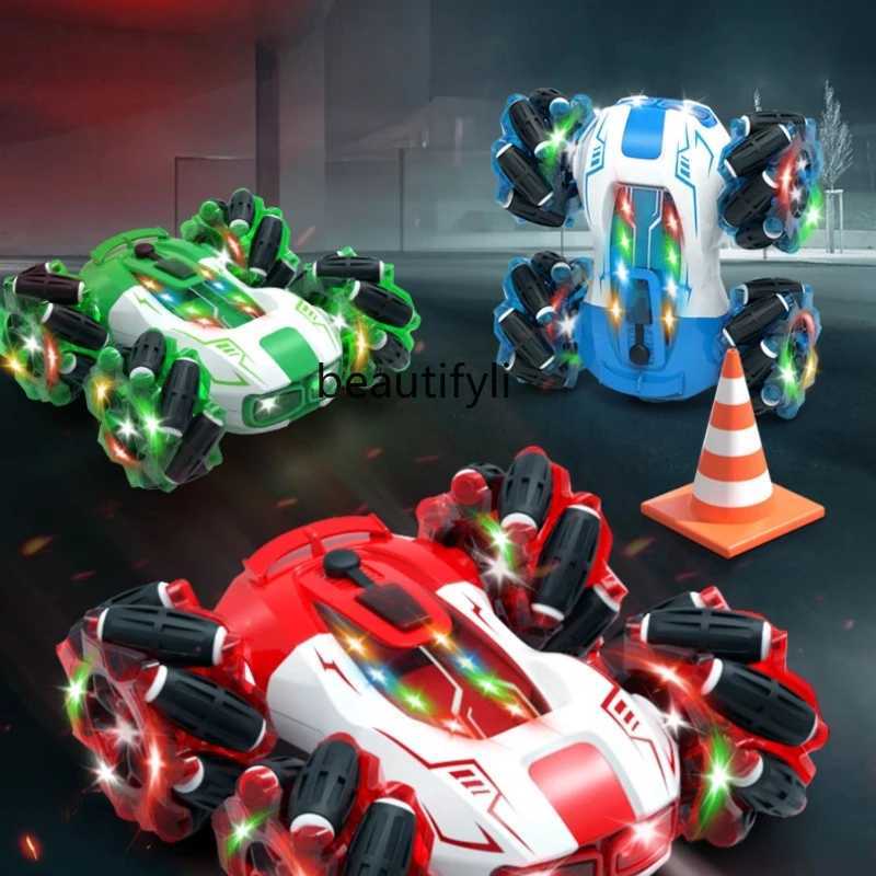 リモコン付き多機能車のおもちゃ,スプレー誘導,ドリフト,スタント,4WD,オフロード,ギフト