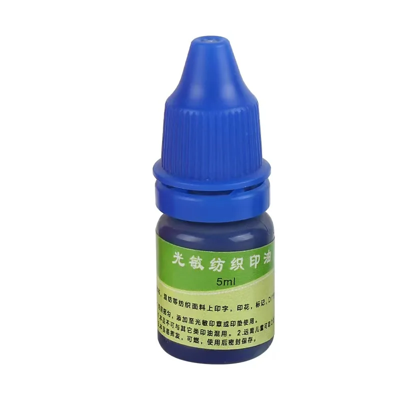 5Ml Không Phai Màu Mực Trẻ Em Tự Viết Mực Tem Dán Chống Thấm Nước, Nhanh Khô Dùng Vẽ Graffiti màu Xanh Đen Đỏ Dành Cho Bút