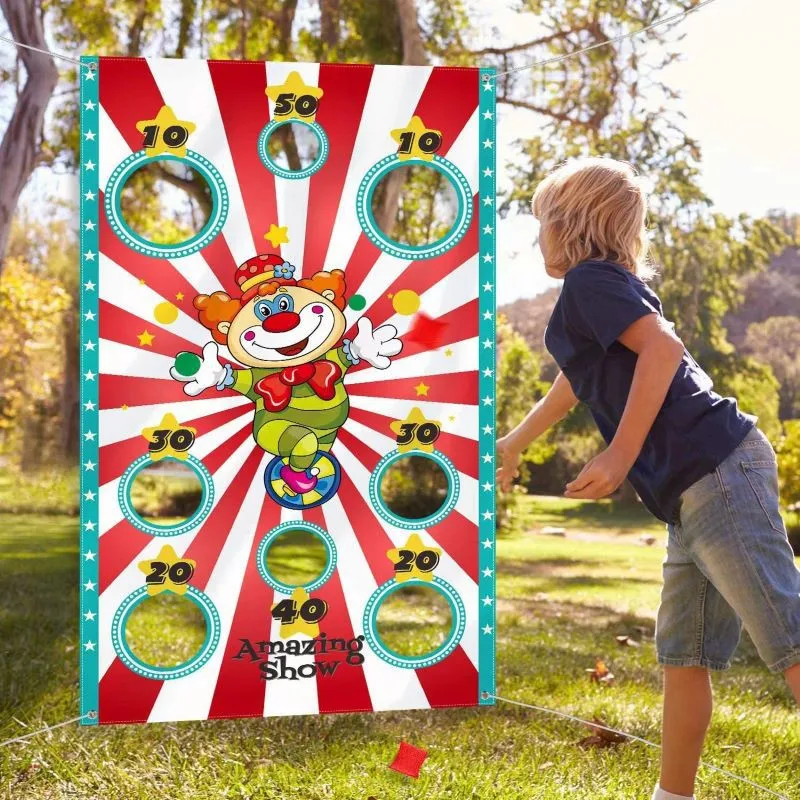 Fun Bean Bag Toys, juego de Banner para interior y exterior, lanzamiento seguro, fiesta de Navidad, juego de carnaval, interacción, juego de juguetes de entrenamiento físico