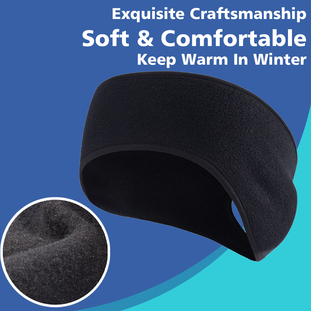 Chauffe-oreilles Smile pour hommes et femmes, bande de sauna d'hiver, cache-oreilles, cache-oreilles pour temps froid, course à pied, cyclisme