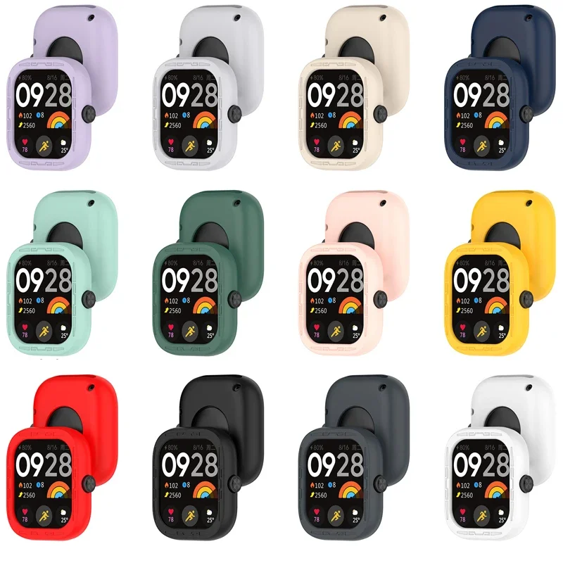 保護カバーケース Redmi Watch 4 スマートウォッチシリコンバンパーフレームプロテクター Xiaomi Redmi Watch 4 ケース