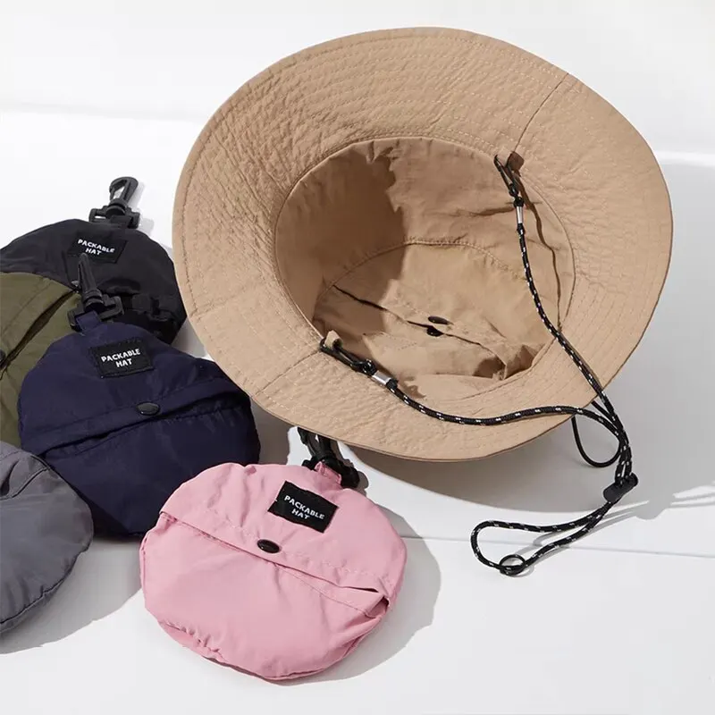 男性と女性のための防水フィッシャーマンハット,アンチUV保護,サンキャップ,パナマバケット,キャンプ,ハイキング,登山,夏