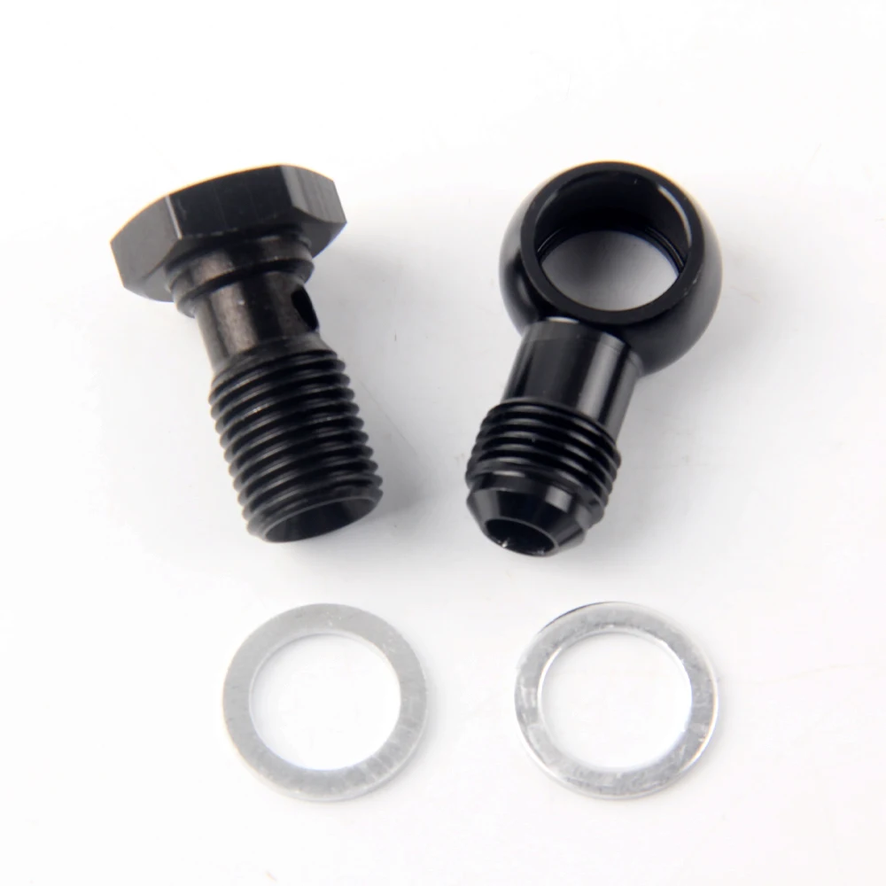 ボルト油圧クラッチネジ M12 × 1.5 M14 × 1.5 アルミバンジョー継手アウトレットバンジョーオス an4 an6 an8 継手アダプタ 12 ミリメートル 14 ミリメートル