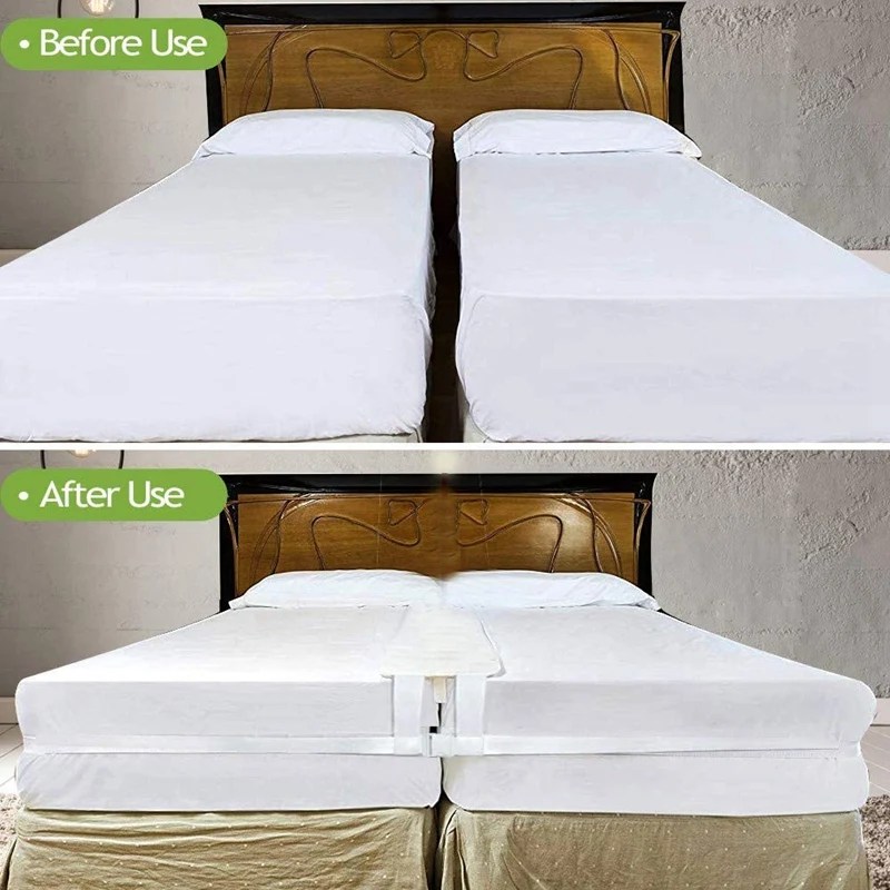 Giường Cầu Đôi Cho Vua Chuyển Đổi Bộ Điều Chỉnh Nệm Kết Nối Dành Cho Giường BedspaceFiller Đôi Giường Cổng Kết Nối
