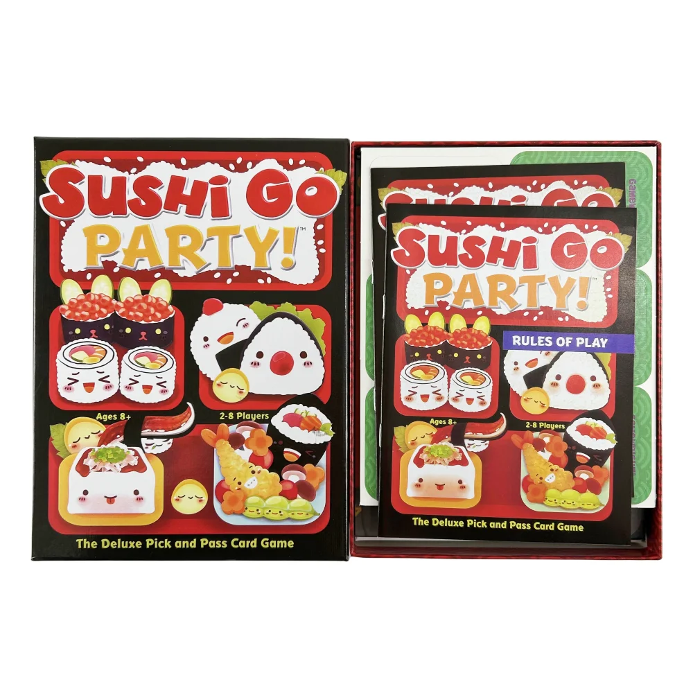 1 doos Sushi Go Family Gathering Bordspelkaart, Leuk kaartspel Sushi Go Party Kaartspellen Dekrol Creatief vakantiecadeau
