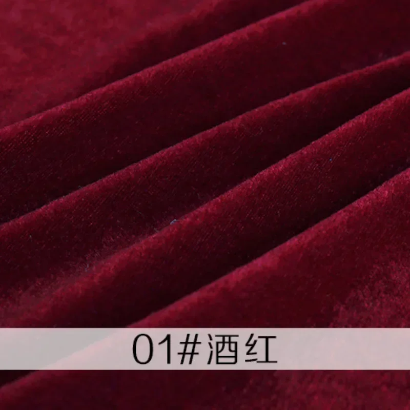 Golden ผ้ากำมะหยี่สีทึบ Golden กำมะหยี่กำมะหยี่กำมะหยี่ม่านเวทีตารางผ้าผ้างานแต่งงานผ้ากำมะหยี่