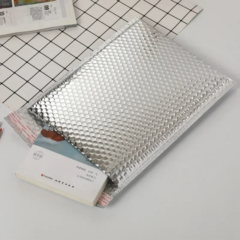 20x2 5/25x30 ซม.Bubble Mailer 10PCS Self-Sealบรรจุภัณฑ์ขนาดเล็กธุรกิจอุปกรณ์เบาะซองฟองซองMailingกระเป๋า