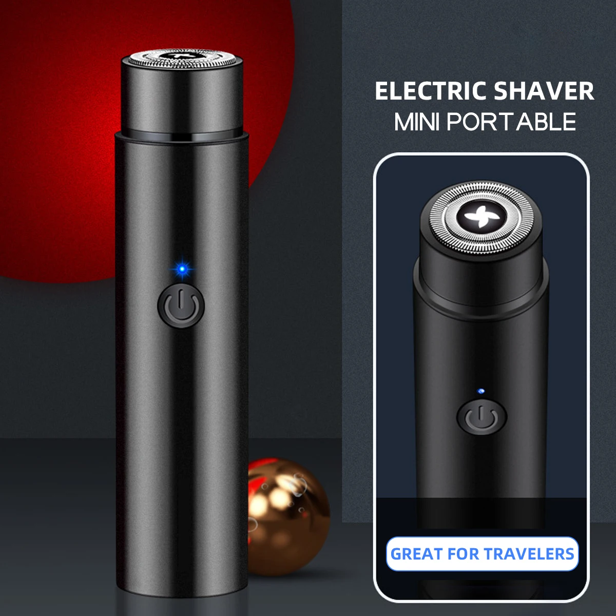 เครื่องตัดขนแบบชาร์จ USB แบบพกพาสำหรับใช้ในบ้านเหมาะสำหรับทั้งชายและหญิงเครื่องมือสองในหนึ่งเดียวสำหรับการโกนและกำจัดขน