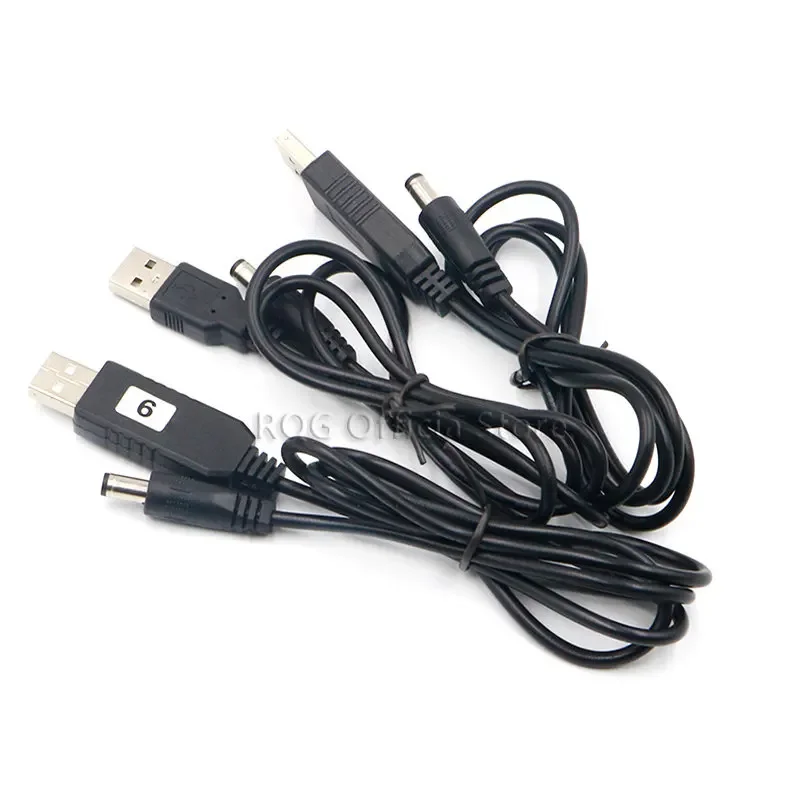 USB Power Boost Line DC 5V to DC 9V / 12V Step UP Module USB Converter Adapter Router Cable 2.1x5.5mm Plug