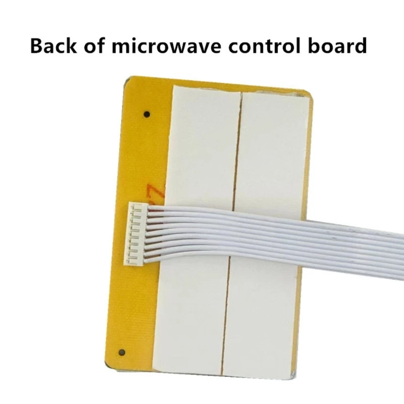 Placa base Universal para horno de microondas, placa de reparación de circuito modificado, accesorios de repuesto de botón ultrafino