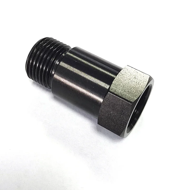 M18 * 1,5 Sauerstoff Sensor Spacer CNC 43mm Sauerstoff Sensor Spacer Expansion CEL Fix Lambda Staubdicht Adapter