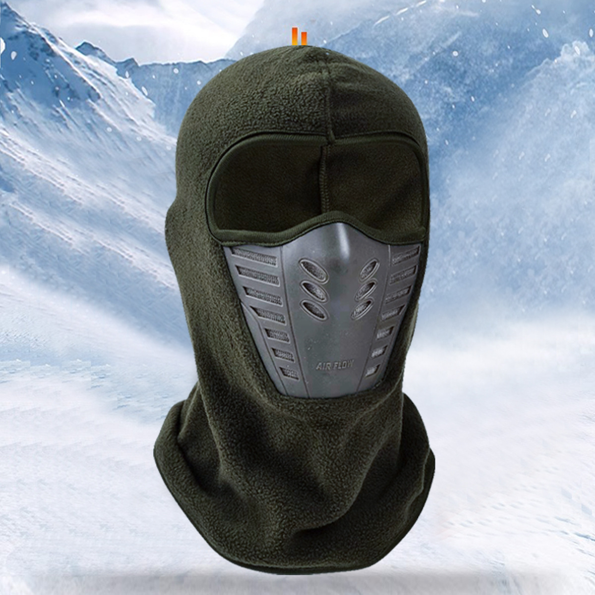 Winter Outdoor Skifahren Reiten Maskierte Kappe Verdickte Fleece Kappe Schal Gesichtsschutz Warme Winddichte Hut Kopfbedeckung Maske