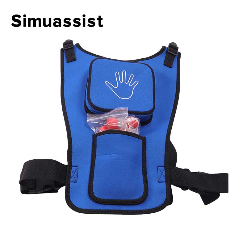 First AidการฝึกอบรมHeimlichการฝึกอบรมเสื้อกั๊กChoking Trainer Tracheal Blockageเสื้อกั๊กสวมใส่ผู้ใหญ่Infarctionการสอนรุ่น
