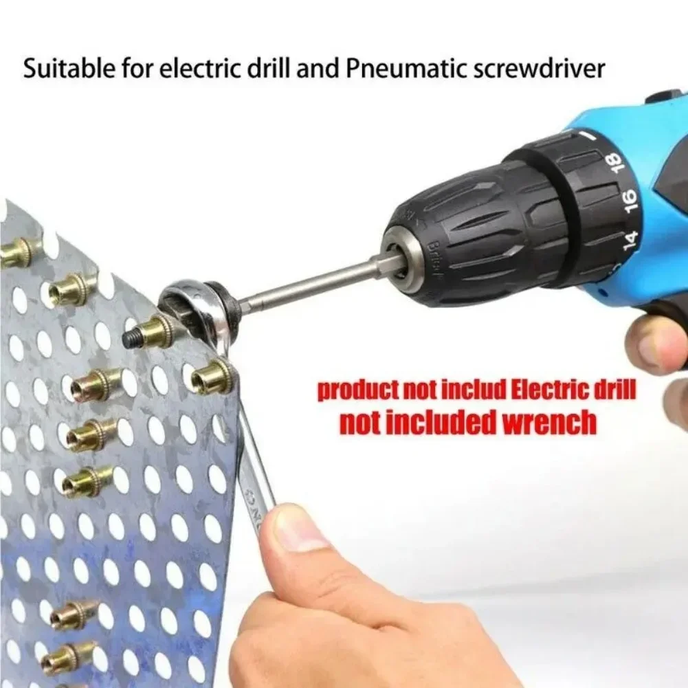 1pc mão rebite porca m3 m4 m5 m6 m8 m10 m12 manual rebitador ferramenta mandril grampo tocha conjunto instalação simples rivnut acessório