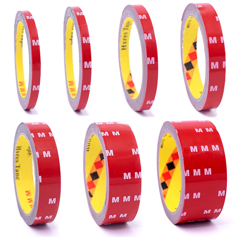 3Meters Strong Double Sided Adhesive Tape With High Viscosity For Automotive Use High Temperature Resistant Fixed Adhesive Patch