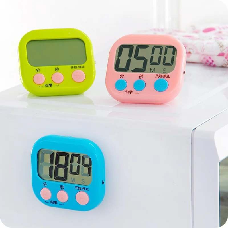Cozinha led contador display despertador manual eletrônico temporizador digital cozinha cozinhar chuveiro aprendizagem cronógrafo