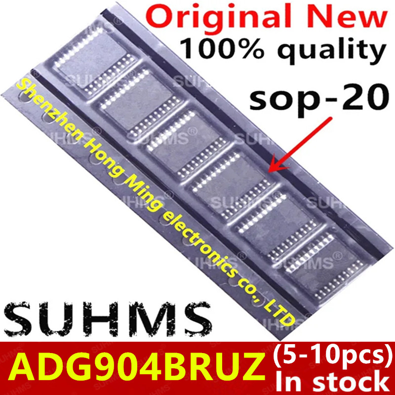 (5-10 stuk) 100% Nieuwe ADG904 ADG904B ADG904BRU ADG904BRUZ sop20