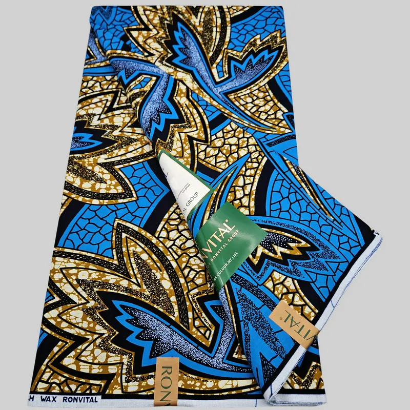 Auswahl Wachsblockdrucke Stoff echtes Holland Wachs 100 % Baumwolltextil, Nigeria Batikstoff