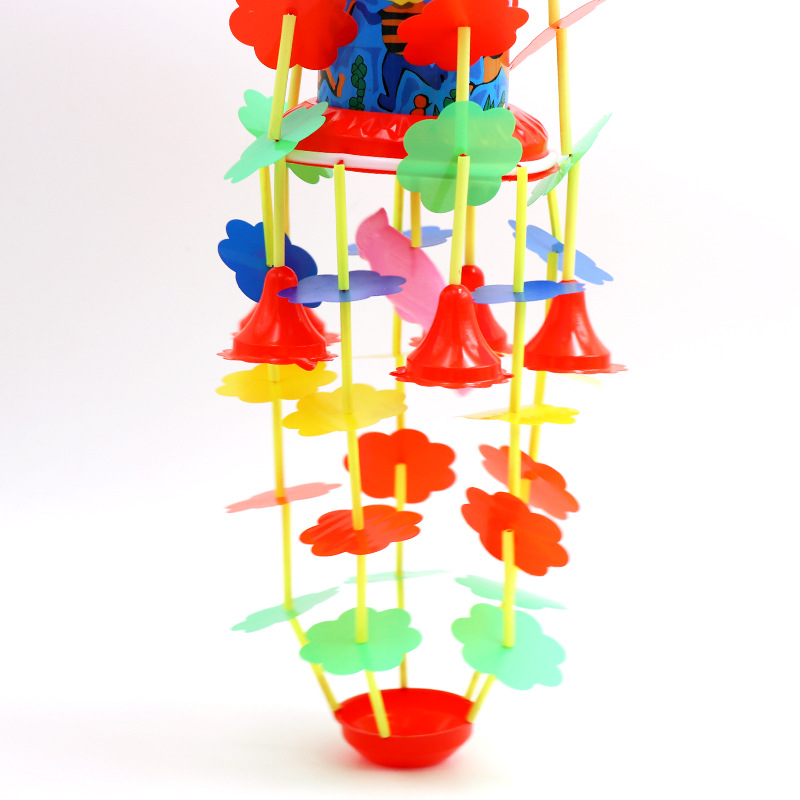 子供のための創造的な教育玩具,35cm,ウィンドチャイム,女の子のためのウィンドクリップ,ピアノ,バー,おもちゃ