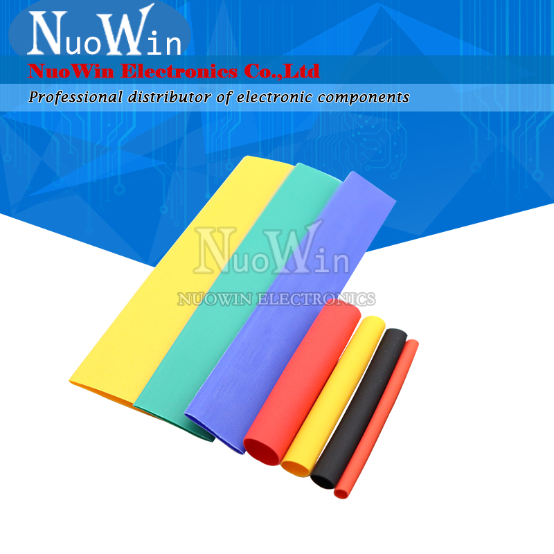 164 stücke thermo resistant rohr wärme schrumpf verpackung kit termoretractil schrumpf schlauch sortierte pack draht kabel isolierung hülse