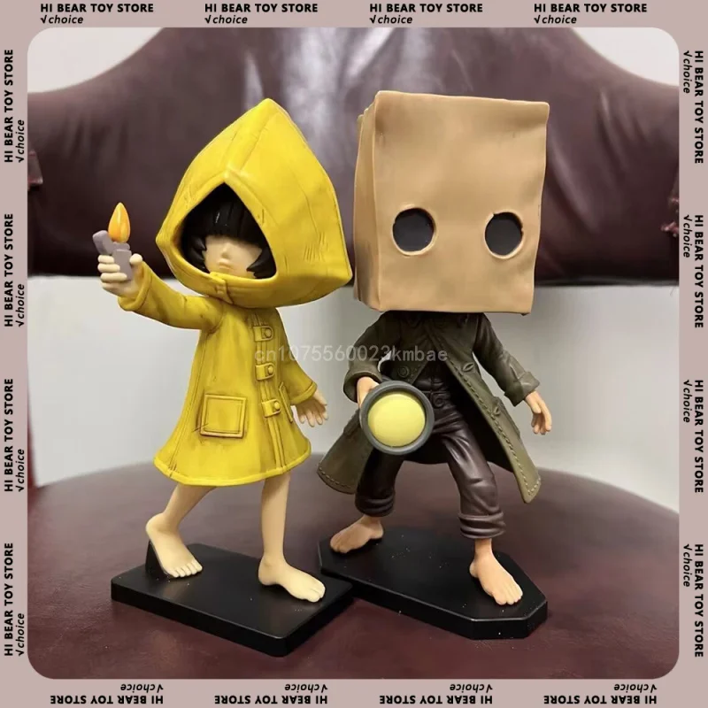 ホットゲーム GK リトルナイトメアアニメ置物 6 フィギュアモノアクションフィギュアおもちゃ子供クリスマスグッズモデル装飾ギフト