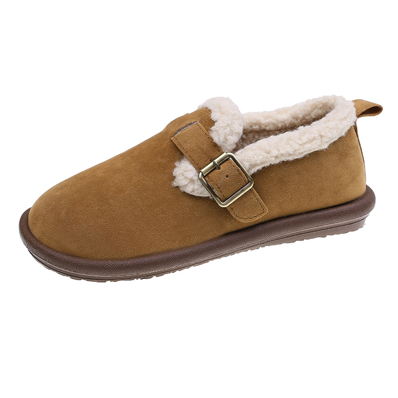 Herbst Winter Frauen Schuhe Casual Flache Schuhe Frauen Mokassins Weiche Slipper Mode Komfort Warme Plüsch Slip auf Weibliche Baumwolle Schuhe