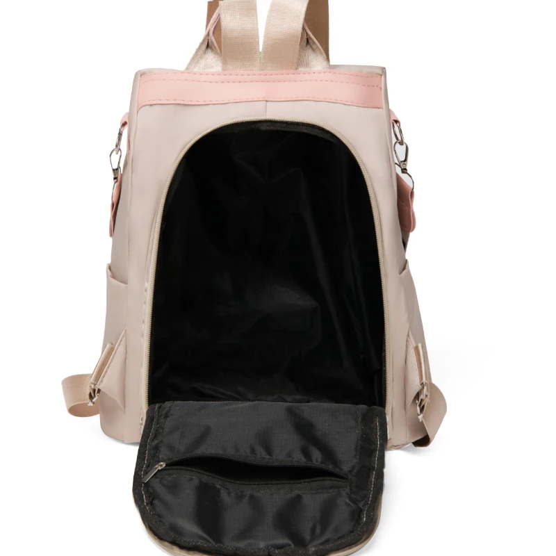 Zaini da uomo e da donna di grande capacità con spallacci regolabili e tasche multiple, perfetti per i pendolari e i viaggi