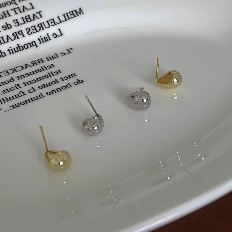 925 Sterling Zilver Waterdruppel Oorbel voor Vrouwen Gift Minimalisme Veelzijdige Kantoor Trend Sieraden Dropshipping