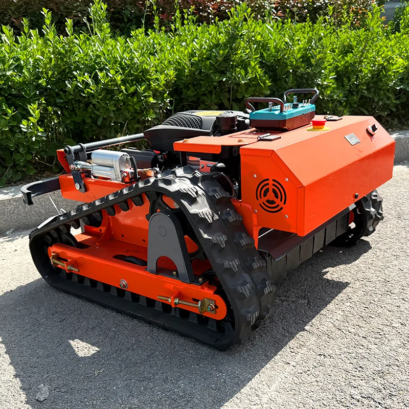 Aangepaste automatische grasmaaier met afstandsbediening, 800 mm 4wd grasmaaier met afstandsbediening