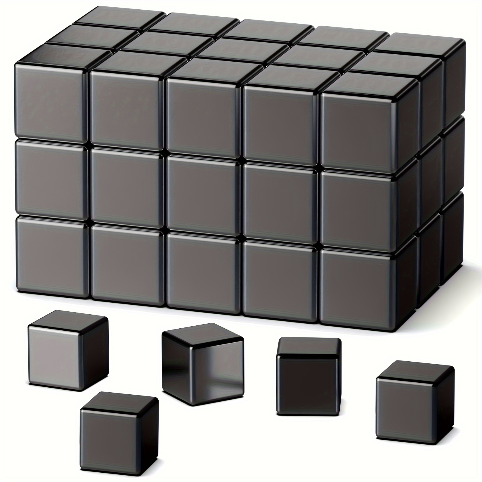 Square magnets, Great Pull Force, Perfect for Fridge, Garage, Kitchen, Science, Craft, Office, Easter decor.