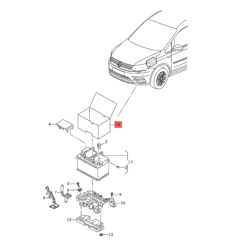 1K0915411A Pin Cách Nhiệt Ngăn Đông Dành Cho VW Passat B6 5Q Golf MK5 6 Jetta MK6 Eos Bora Caddy Audi q3 Skoda Ghế