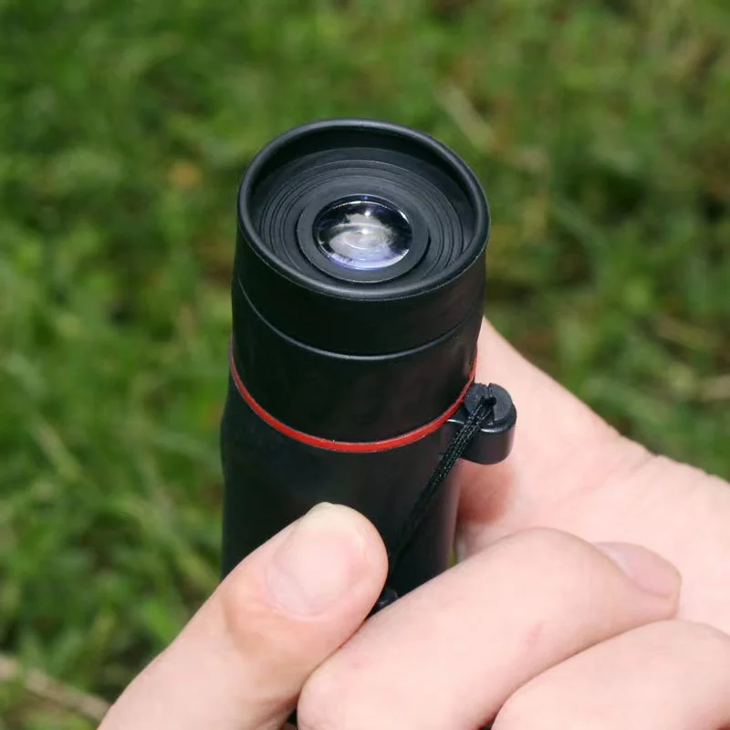 Telescópio monocular hd 2000x24, mini telescópio portátil para celular com suporte para acampamento ao ar livre, caça, observação de pássaros