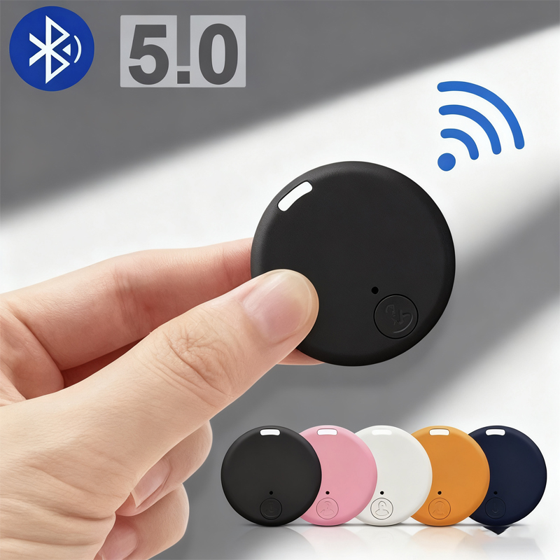 2026 Mini GPS Locator Anti-loss Alarm Wallet Keychain Smart Tag Bluetooth Compatible Tracker Keychain Pet Child Tracker