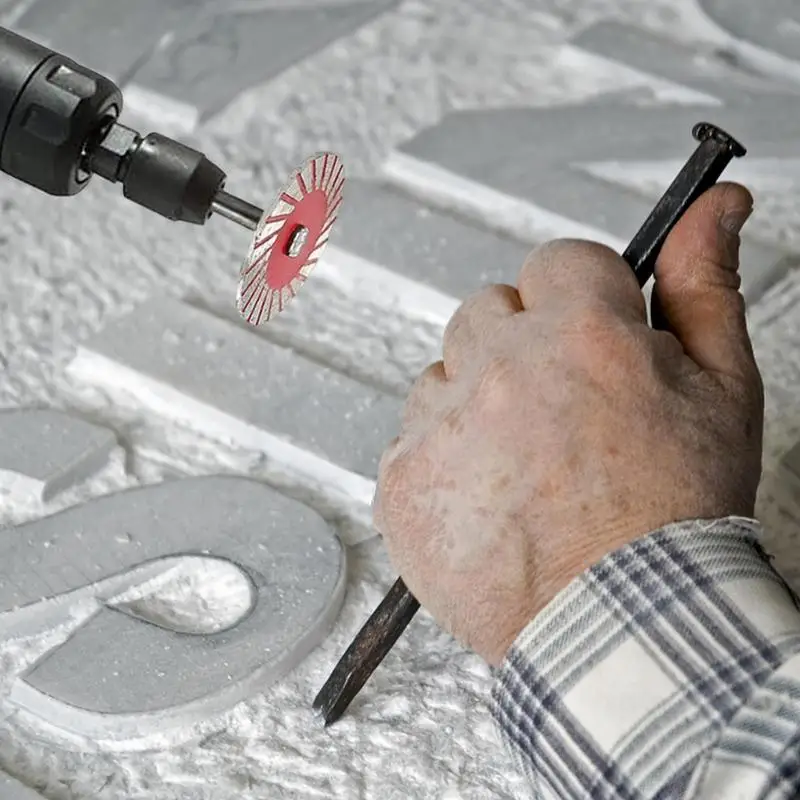 แผ่นตัดเพชร 40 มม. 6 มม. ใบเลื่อยวงเดือนแผ่นขัดบดล้อสําหรับไม้โลหะหินหินแกรนิตหินอ่อน